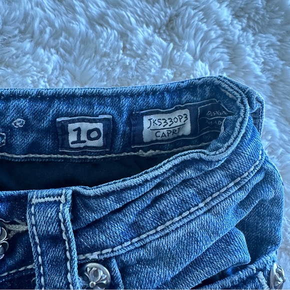 Girls 10 Capri Jean - Picture 4 of 6